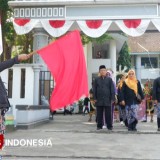 Megahnya Fun Walk Bhinneka Tunggal Ika Meriahkan HUT ke-61 SMAN 1 Pacitan