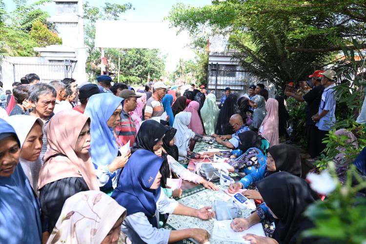 TNI AU Gelar Bakti Sosial Kesehatan di Banjarnegara ‎
