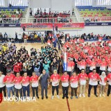 Turnamen Bola Voli Kejari Cup III Antar Kepala Desa Meriahkan HUT ke-80 Kejaksaan di Majalengka