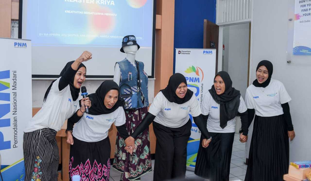 Pembinaan UMKM oleh PNM di Rumah BUMN Bandung. (Foto: PNM)