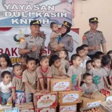Polri Gelar Bakti Sosial di Yayasan Peduli Kasih KNDJH Kota Malang