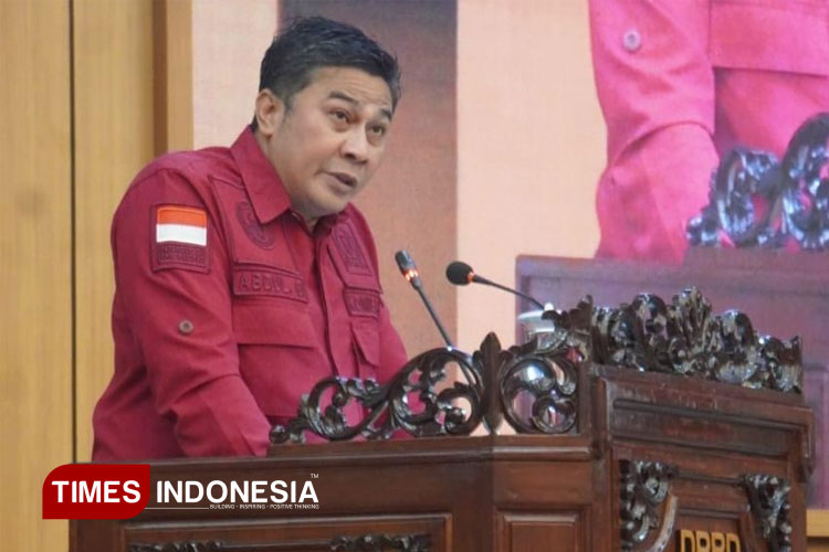 Abdul Qodir, Ketua Fraksi PDI Perjuangan DPRD Kabupaten Malang.