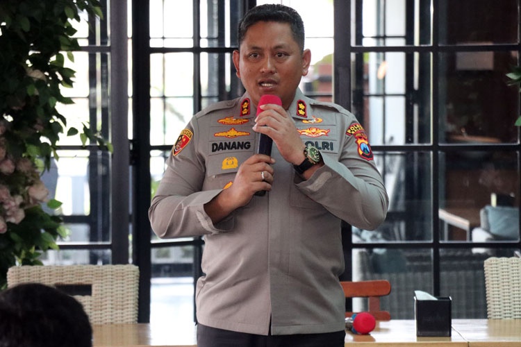 Silaturahmi dengan Jurnalis, Kapolres Malang Singgung Aturan Pembatasan Sound System
