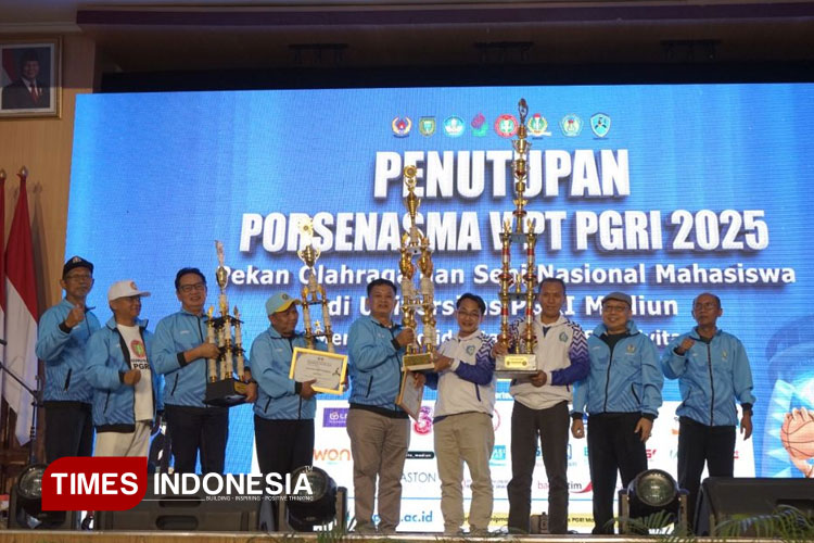 Porsenasma V 2025 Berakhir, Tuan Rumah Unipma Madiun Borong 29 Medali