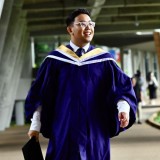 Dari Penjual Susu Kedelai Jalanan Jakarta, Raden Dymasius Yusuf Sitepu Tembus National University of Singapore