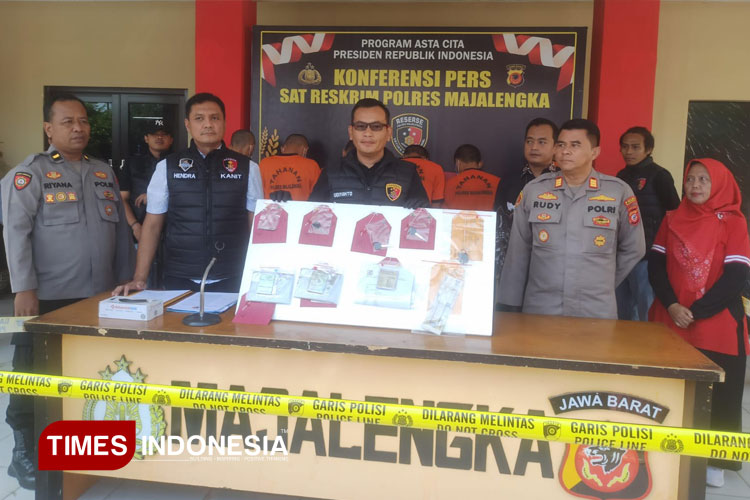 Polres Majalengka Bongkar Sindikat Curanmor, Enam Pelaku Ditangkap