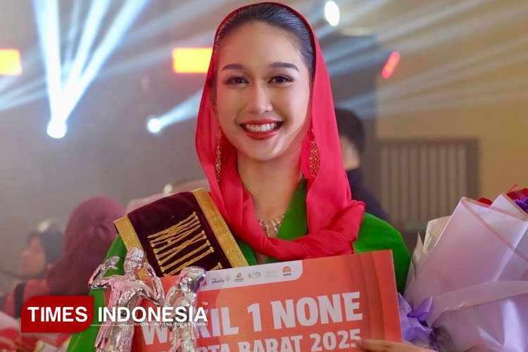 Wakil I None Jakarta Barat 2025, Arghea Nurazlia. (FOTO: Arghea for TIMES Indonesia)