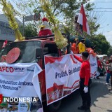 AFCO Group Warnai Karnaval Mobil Hias HUT ke-80 RI, dari Kota Santri untuk NKRI