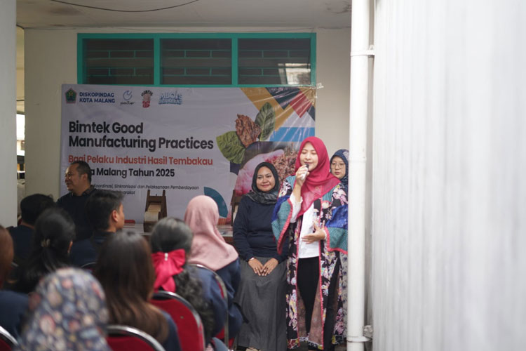 Diskopindag Kota Malang Dorong Industri Hasil Tembakau Terapkan GMP