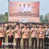 Bupati Sleman Ajak Pramuka Jadi Teladan Generasi Muda di Apel Besar Hari Pramuka ke-64
