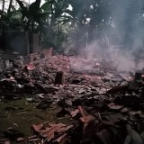 Gegara Obat Nyamuk, Rumah Lansia di Ciranjang Cianjur Ludes Terbakar