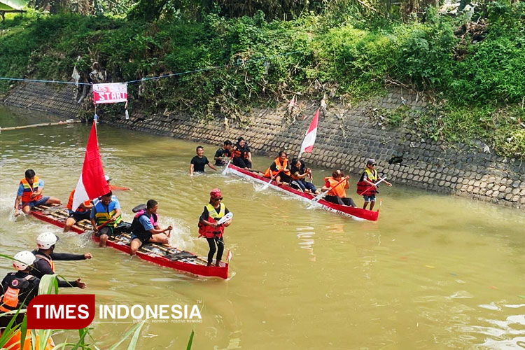 Menengok Serunya Lomba Pacu Jalur ala Warga Jombang