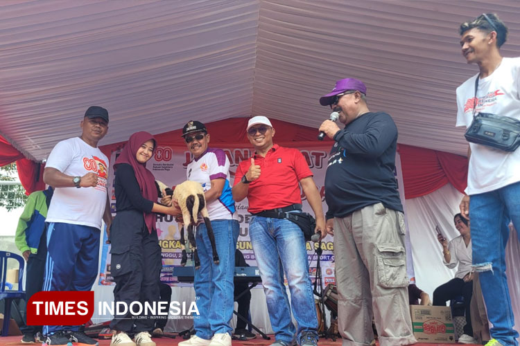 Intip Meriahnya Peringatan HUT ke-80 RI di RW 01 Dusun Desa Saguling Ciamis