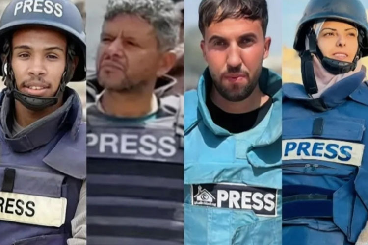 Israel Membunuh Lima Jurnalis AP, Reuters dan Al Jazeera