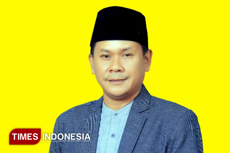 H. Uus Jayusman Anggota DPRD Kabupaten Ciamis dari Fraksi Partai Golkar. (FOTO : Harniwan Obech/TIMES Indonesia)
