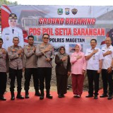 Tingkatkan Pelayanan, Bupati dan Kapolres Magetan Bangun Pos Polisi Baru di Kawasan Wisata Telaga Sarangan