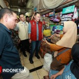 Satgas Pangan Polda Jatim Sidak Harga Beras di Pasar Tradisional