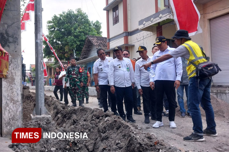 Bupati Sidoarjo: Proyek Jalan Beton Bringinbendo Tuntas Desember 2025