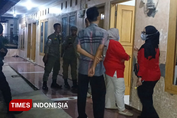 Antisipasi Kamtibmas dan Peredaran Narkoba, Tim Gabungan Razia Kos-kosan di Kota Banjar