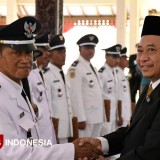 17 Kades di Bondowoso Habis Masa Jabatan Kembali Dikukuhkan, Ini Pesan Bupati Hamid