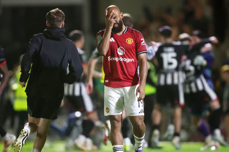 Manchester United Dipermalukan Grimsby Town, Tersingkir dari Piala Liga dari Tim Kasta Keempat