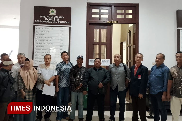 Pedagang Pasar Blimbing Adukan Soal Retribusi ke DPRD Kota Malang