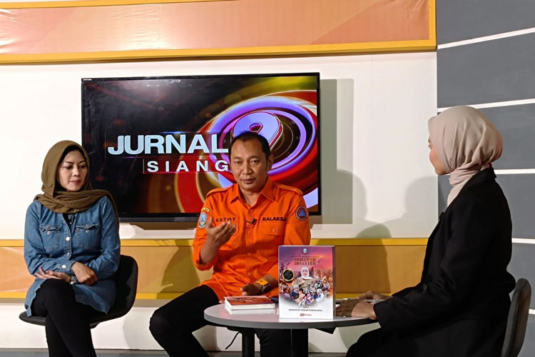Roadshow Bedah Buku “Discover Disaster” Dimulai di TV9 Surabaya