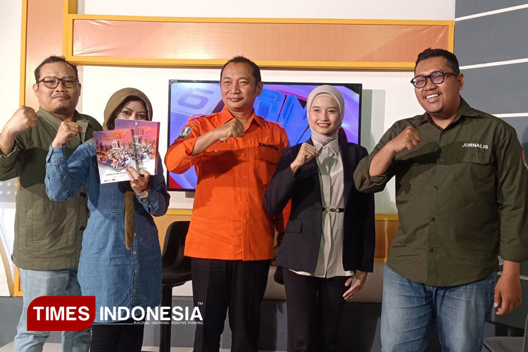 Roadshow Bedah Buku Discover Disaster Dimulai di TV9 Surabaya