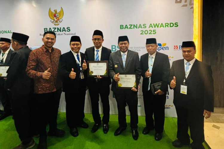 Dukungan Bupati Eman, Baznas Majalengka Sabet Infrastruktur Terbaik di Baznas Awards 2025