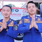 Tak Hanya Padamkan Api, Damkar di Banyuwangi Juga Beri Ucapan Selamat Ulang Tahun