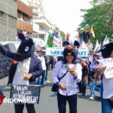 Buruh Gelar Teatrikal Bentuk Protes terhadap Pemerintah