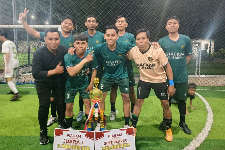 Conkkop Fighter FC Runner-up Madura Cup 2025 Edisi Kemerdekaan di Arjuna Futsal Bandung, Bali, Kamis (28/8/2025).