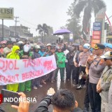 Ratusan Ojol Gelar Aksi Damai di Mapolres Tasikmalaya Kota, Tuntut Keadilan untuk Affan Kurniawan