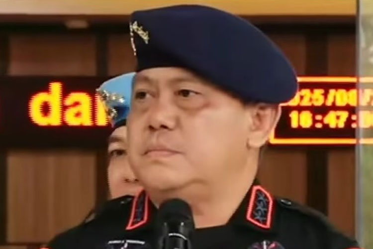 Dankorbrimob Polri Komjen Imam Widodo. (Foto: Kompas TV)