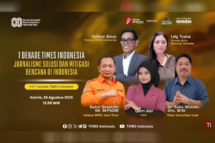 Jurnalisme Solusi, Kunci Mitigasi Bencana di Jawa Timur