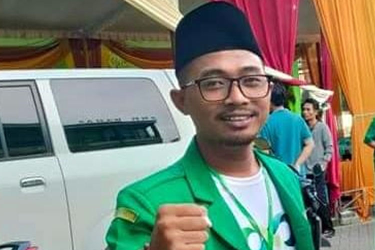 Sahal Mahfud, Ketua Gerakan Pemuda (GP) Ansor Desa Wonokromo, Kecamatan Tikung, Lamongan.