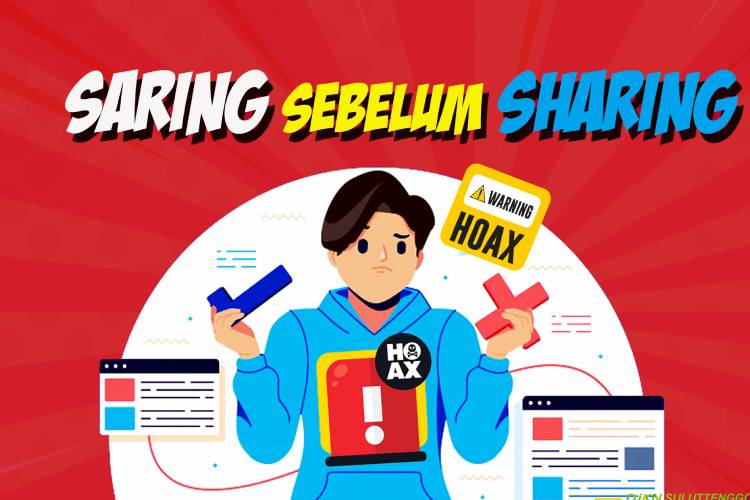 Saring Sebelum Sharing. (Foto: DJKN