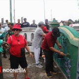 Jogja Cling, Pemkot Yogyakarta Gandeng Warga Bersihkan Vandalisme di Jembatan Kleringan