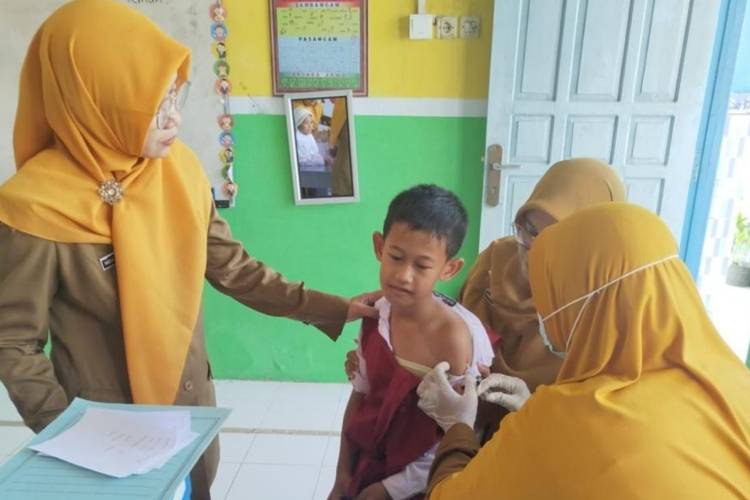 Pasien Kasus Campak Sudah Sembuh, Dinkes Lamongan Tetap Gencarkan Imunisasi dan Edukasi