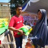 Gerakan Pangan Murah Kota Mojokerto Meriahkan HUT ke-80 RI