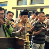 Solidaritas Driver Ojol, Polres Probolinggo Gelar Salat Gaib dan Doa untuk Affan Kurniawan
