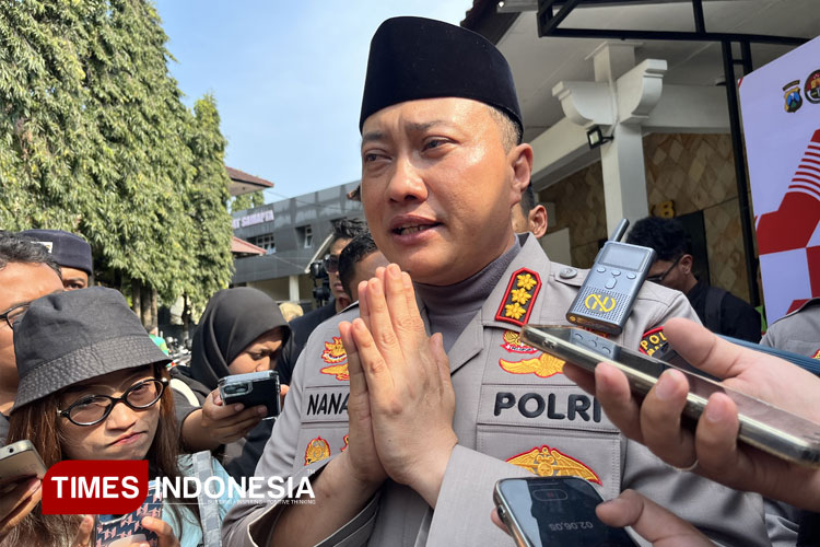 Kapolresta Malang Kota, Kombes Pol Nanang Haryono saat ditemui awak media. (Foto: Rizky Kurniawan Pratama/TIMES Indonesia)