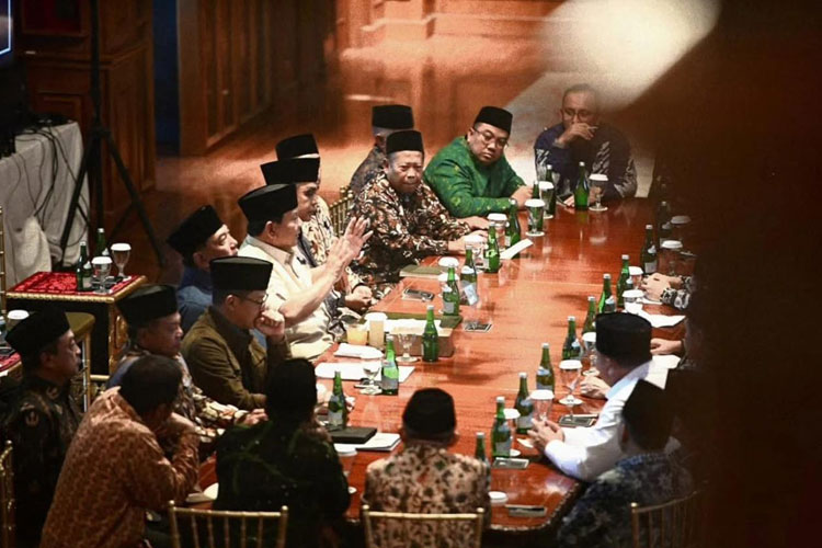 Presiden Prabowo Temui Pimpinan 16 Ormas Islam di Hambalang, Sepakat Jaga Keutuhan Bangsa