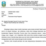 Beredar Surat BKD Jatim, ASN Diminta Pakai Baju Bebas Rapi dan Hindari Kendaraan Dinas