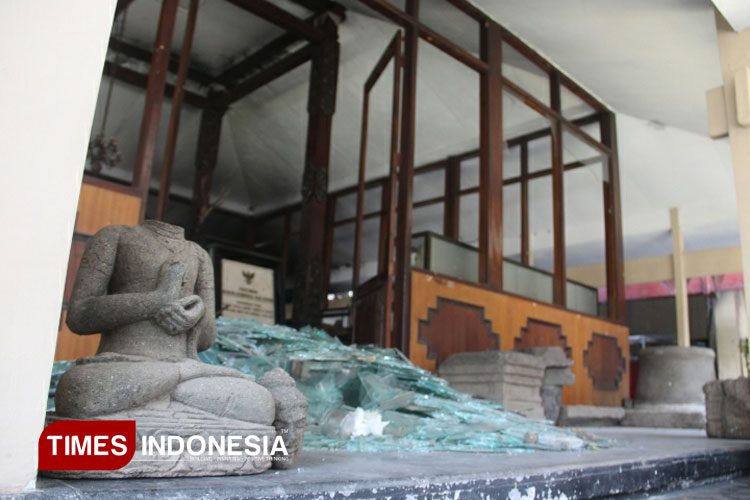 Museum Bhagawanta Bhari Kediri Terdampak Kerusuhan, Ini Koleksi yang Hilang dan Rusak