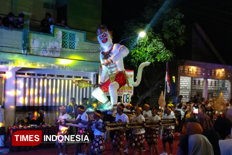 Pawai Budaya Meriah di Dusun Pereng Kulon Gresik, Satu Tim Habiskan Rp30 Juta