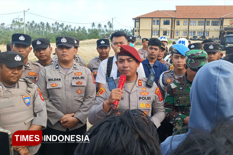 Aksi Demonstrasi di Pangandaran Berlangsung dengan Aman Berkat Kepiawaian Kapolres Pangandaran