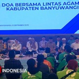 Bupati Banyuwangi Gelar Doa Bersama Untuk Indonesia Damai