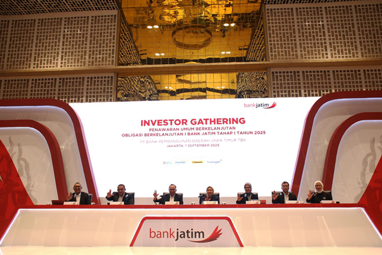 Bank Jatim Terbitkan Obligasi Berkelanjutan I Tahap I Tahun 2025 Senilai Maksimal Rp 2 Triliun