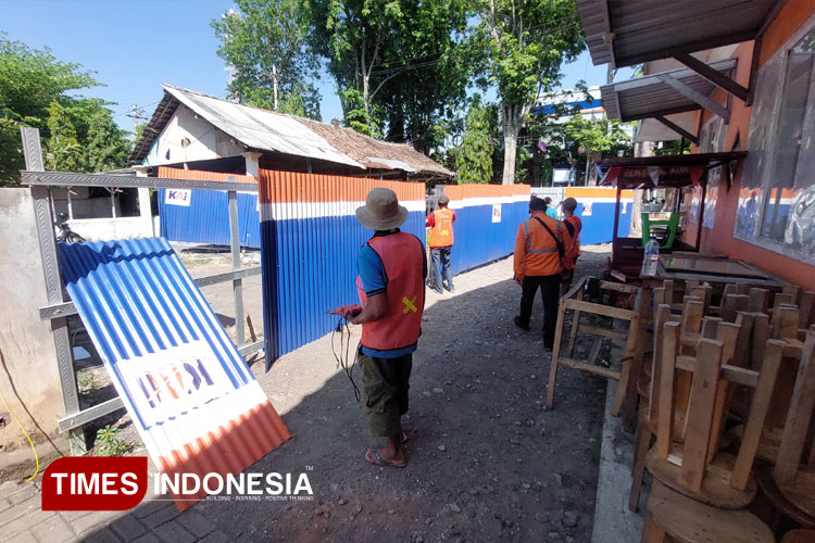 12 Tahun Sengketa, PT KAI Akhirnya Pagari Rumah Dinas di Kota Probolinggo